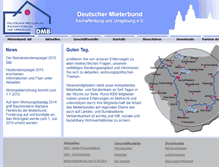 Tablet Screenshot of mieterverein-aschaffenburg.de
